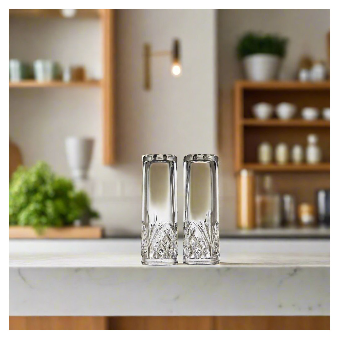 Dublin Crystal Salt & Pepper Shaker Set